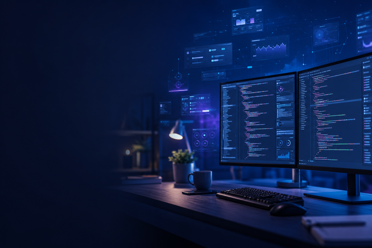 Modern software development workspace